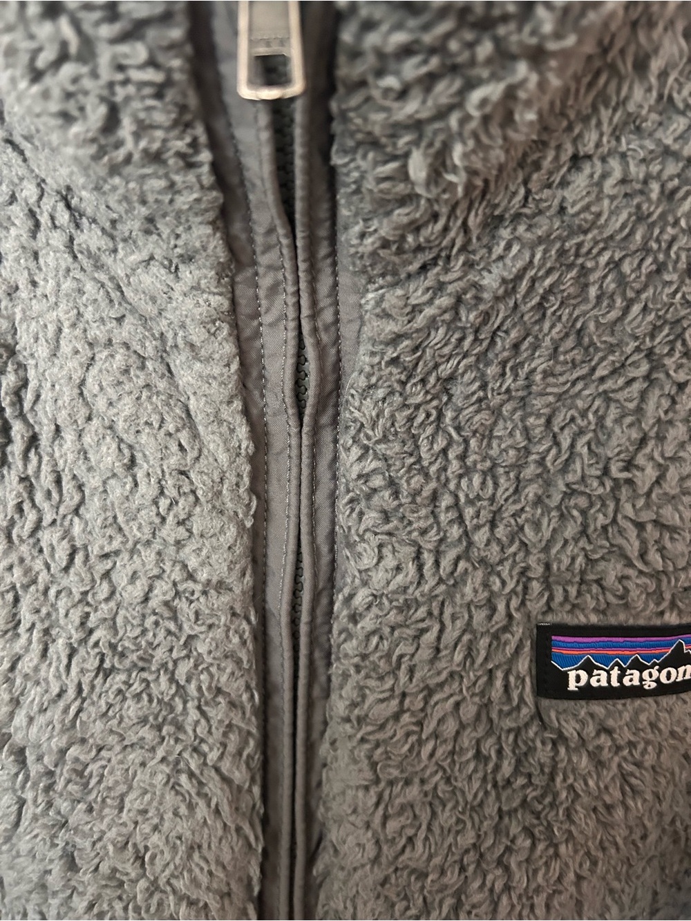 Patagonia Men’s Gray Classic Retro Pile Fleece Jacket